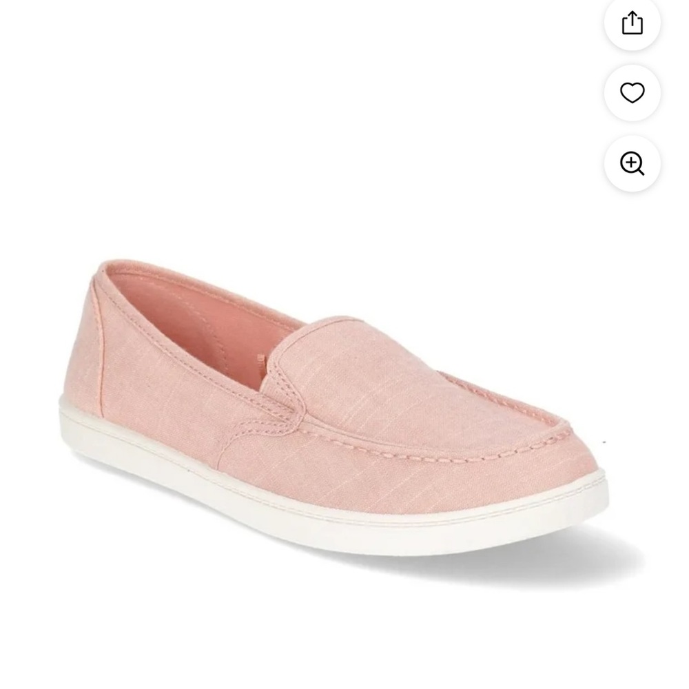 Women's Pink Slip-On Sneakers